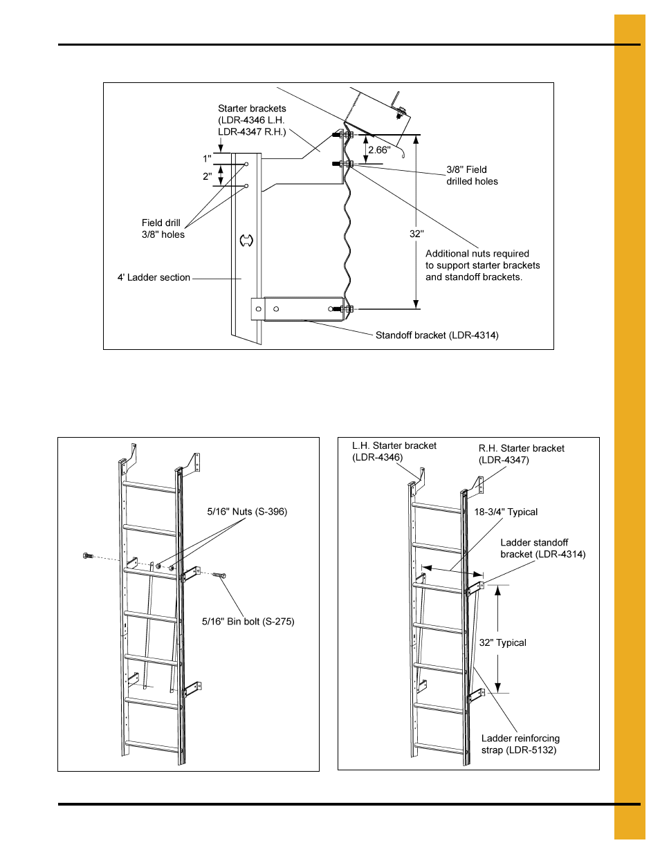 66'' corrugated farm bin | Grain Systems Bin Accessories PNEG-1652 User Manual | Page 13 / 20