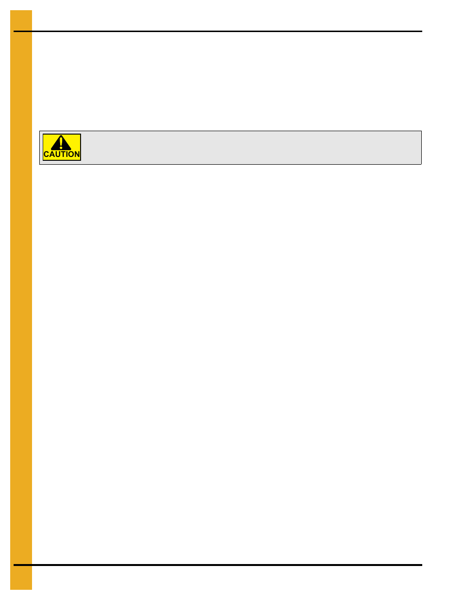 Use caution in the operation of this equipment | Grain Systems PNEG-634 User Manual | Page 6 / 38