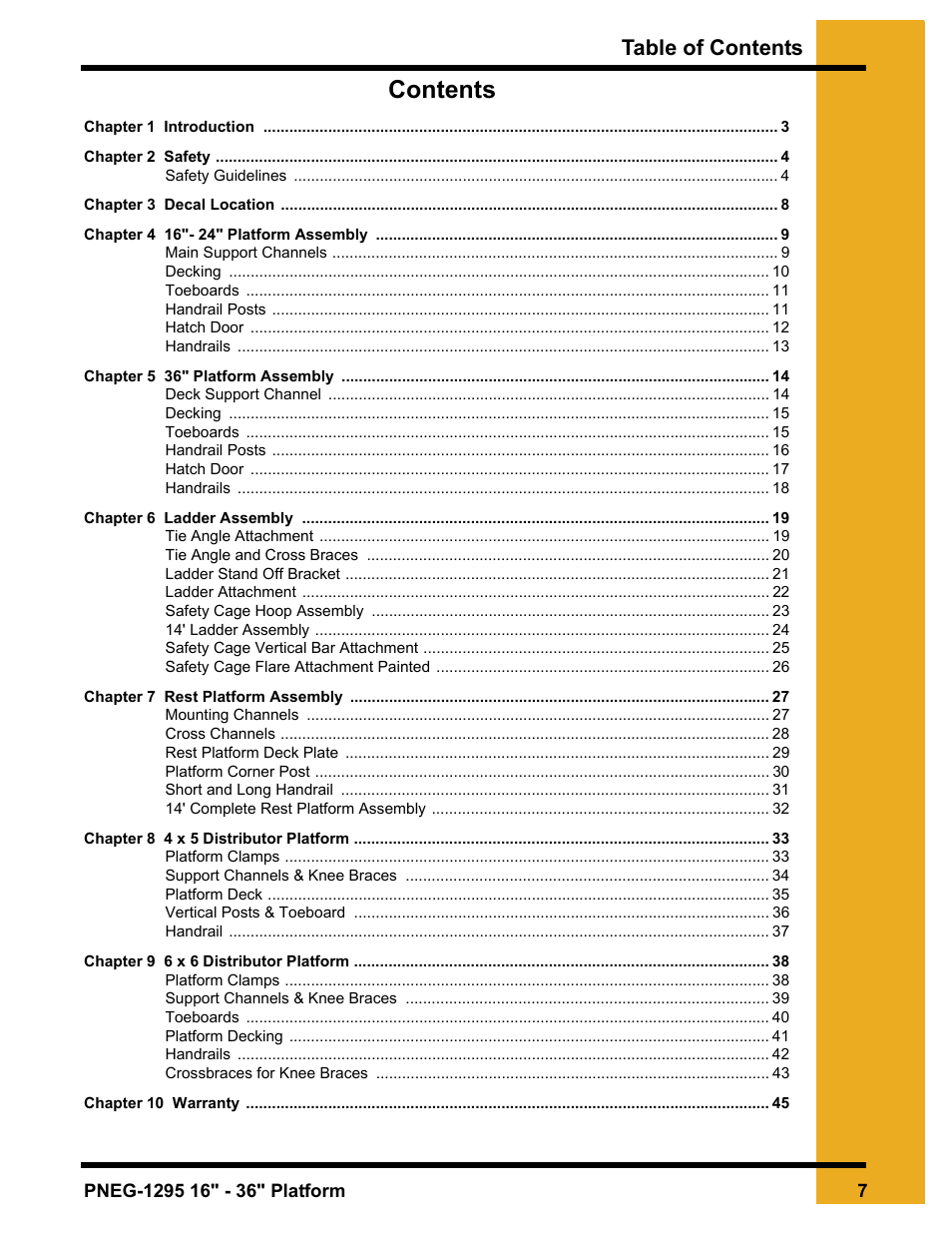 Grain Systems Bucket Elevtors, Conveyors, Series II Sweeps PNEG-1295 User Manual | Page 7 / 46