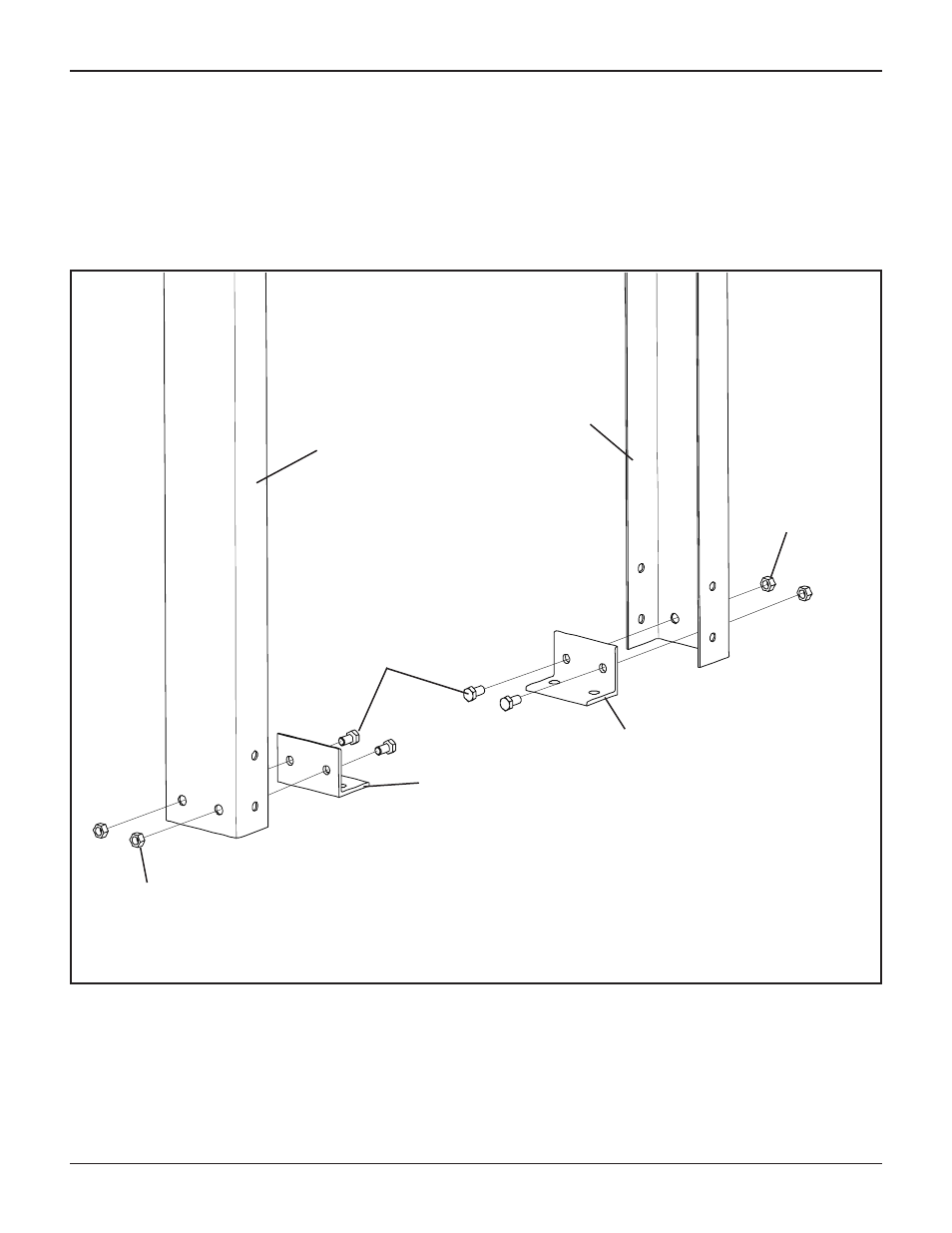 Assemble bottom angle joints to columns | Grain Systems Bucket Elevtors, Conveyors, Series II Sweeps PNEG-1412 User Manual | Page 12 / 26