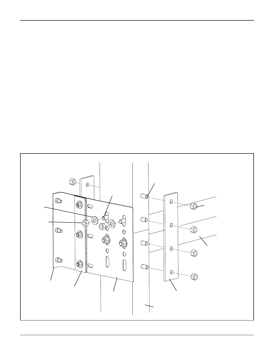 Column joints without diagonal “x” bracing | Grain Systems Bucket Elevtors, Conveyors, Series II Sweeps PNEG-1412 User Manual | Page 18 / 26