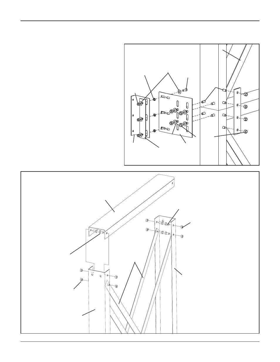 Column joints with diagonal “x” bracing (cont.) | Grain Systems Bucket Elevtors, Conveyors, Series II Sweeps PNEG-1412 User Manual | Page 20 / 26