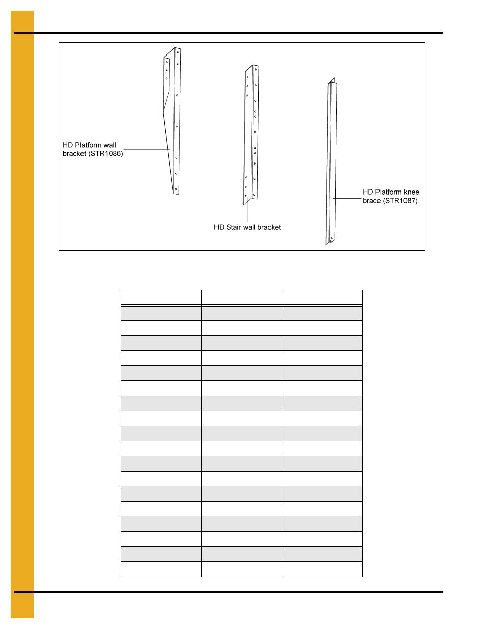 Chart, Installation | Grain Systems Bin Accessories PNEG-1615 User Manual | Page 8 / 26