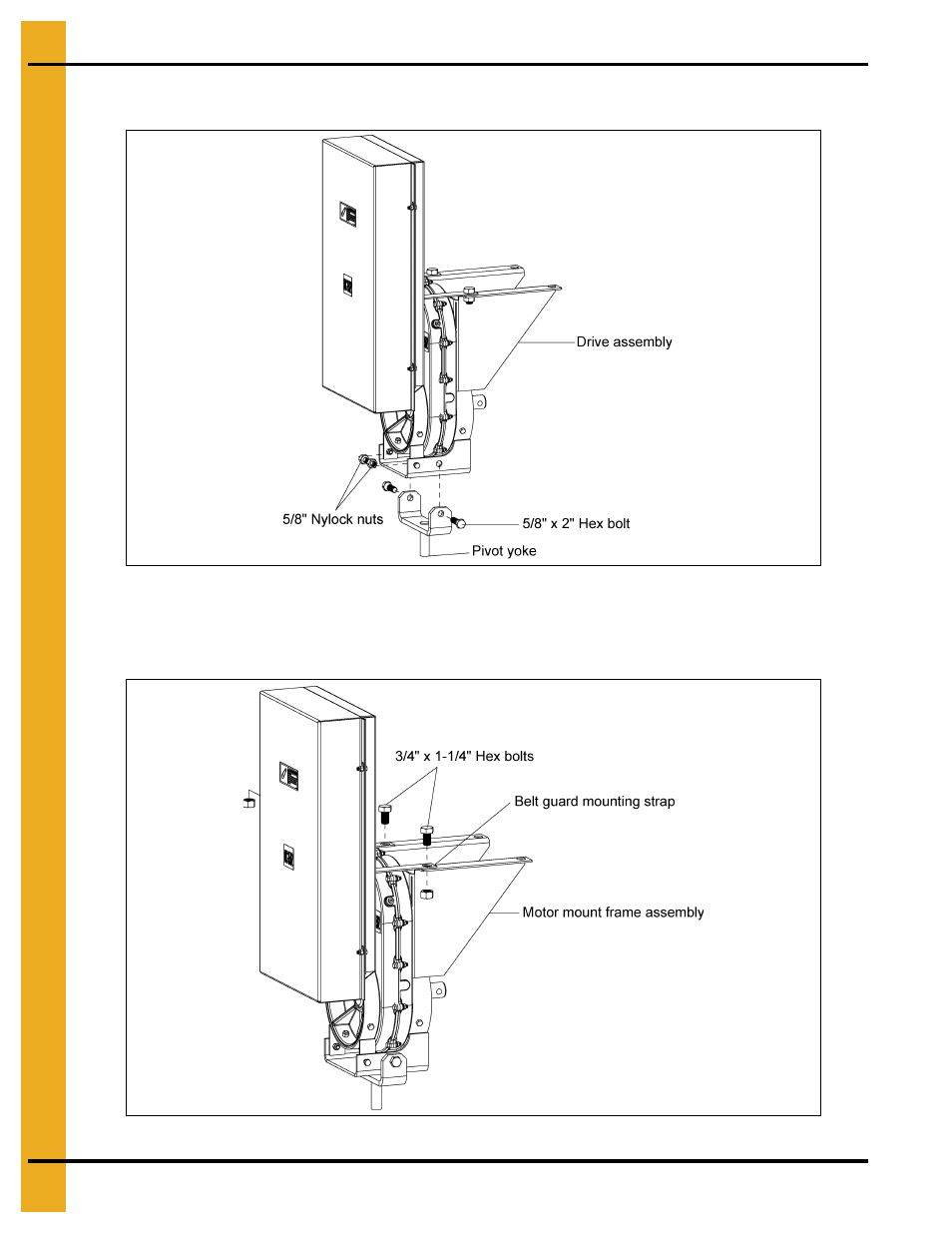 Assembly, Chapter 4 assembly | Grain Systems Unload Augers PNEG-1049 User Manual | Page 14 / 72