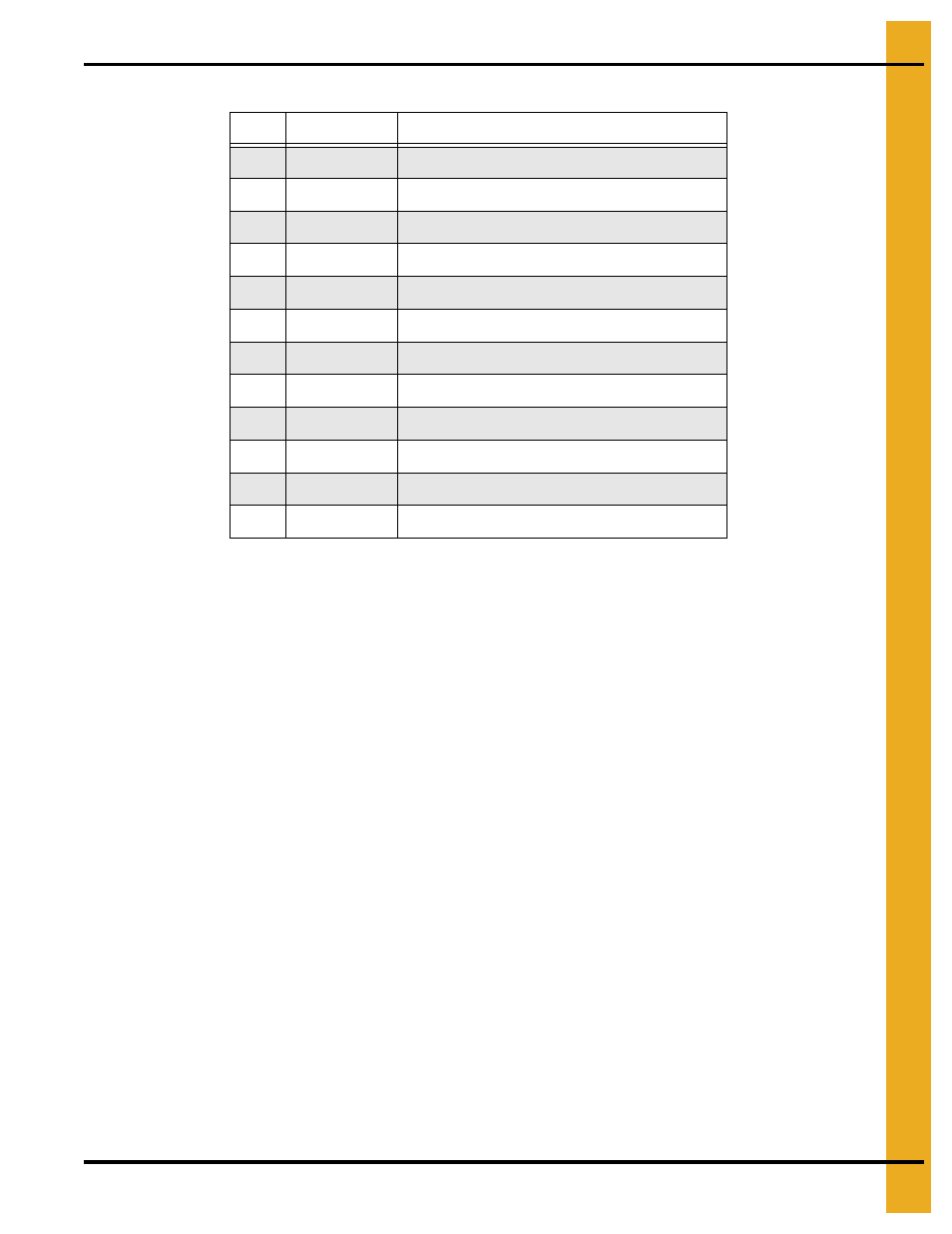 Parts list | Grain Systems Unload Augers PNEG-1049 User Manual | Page 45 / 72