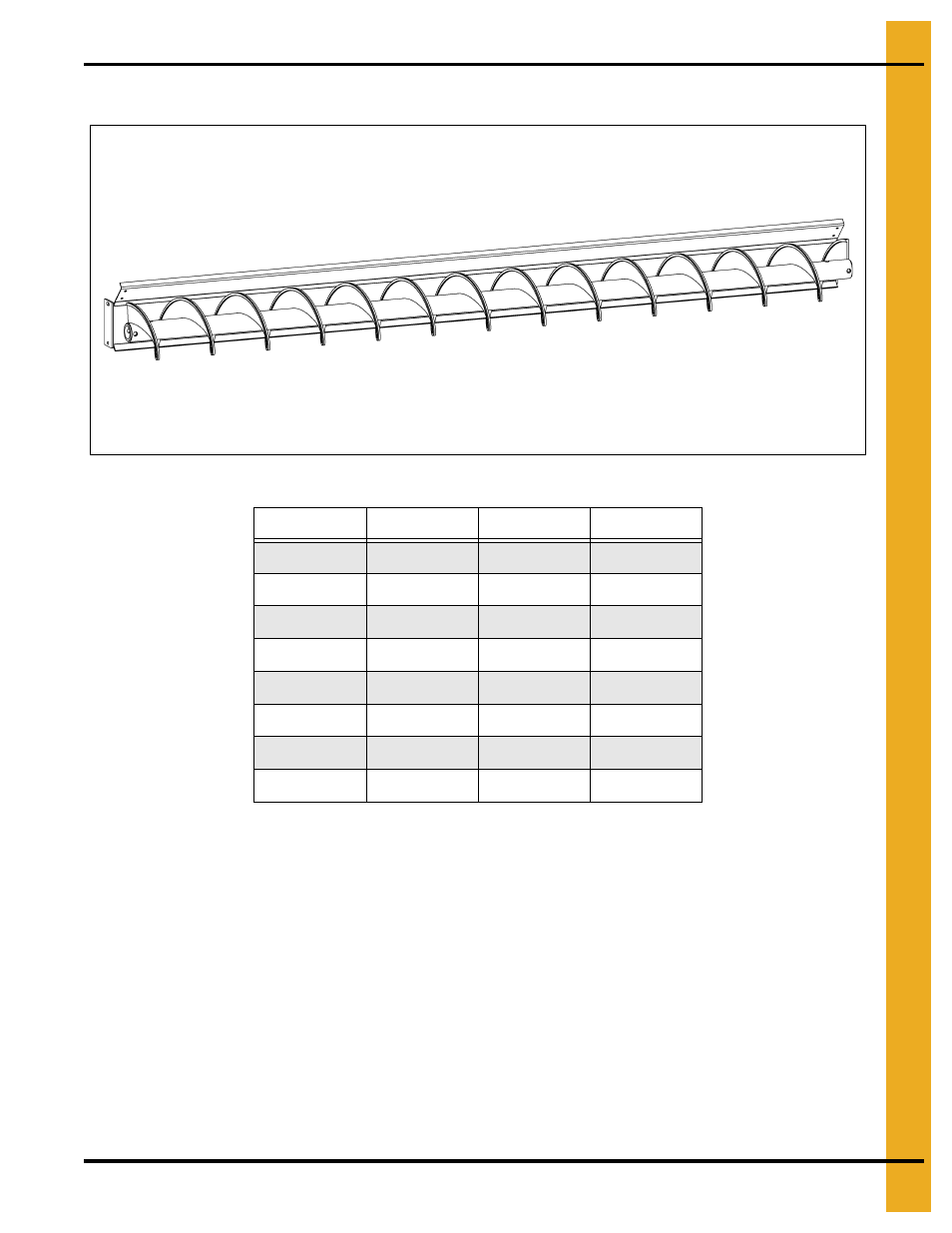 Intermediate flight and shield bundles, Parts list | Grain Systems Unload Augers PNEG-1049 User Manual | Page 51 / 72