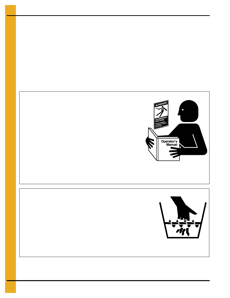 Safety instructions | Grain Systems Unload Augers PNEG-1049 User Manual | Page 6 / 72