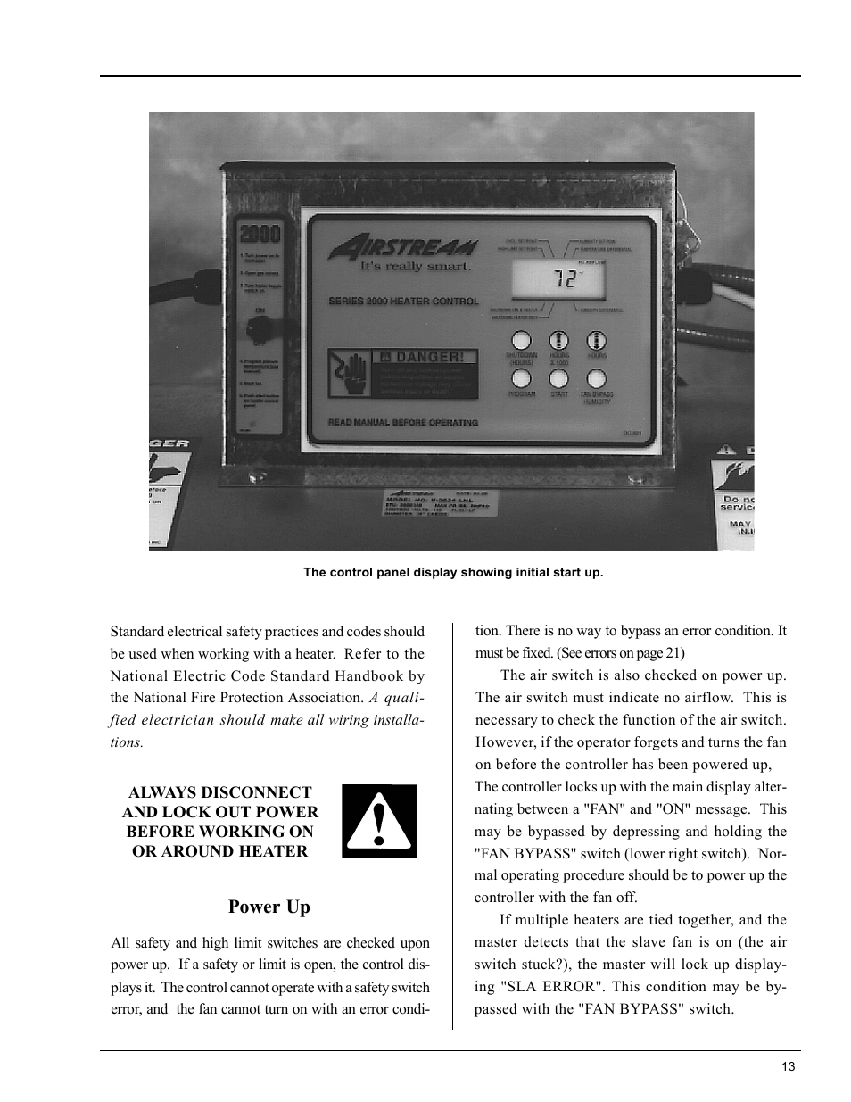 Operating procedure | Grain Systems PNEG-553 User Manual | Page 13 / 40