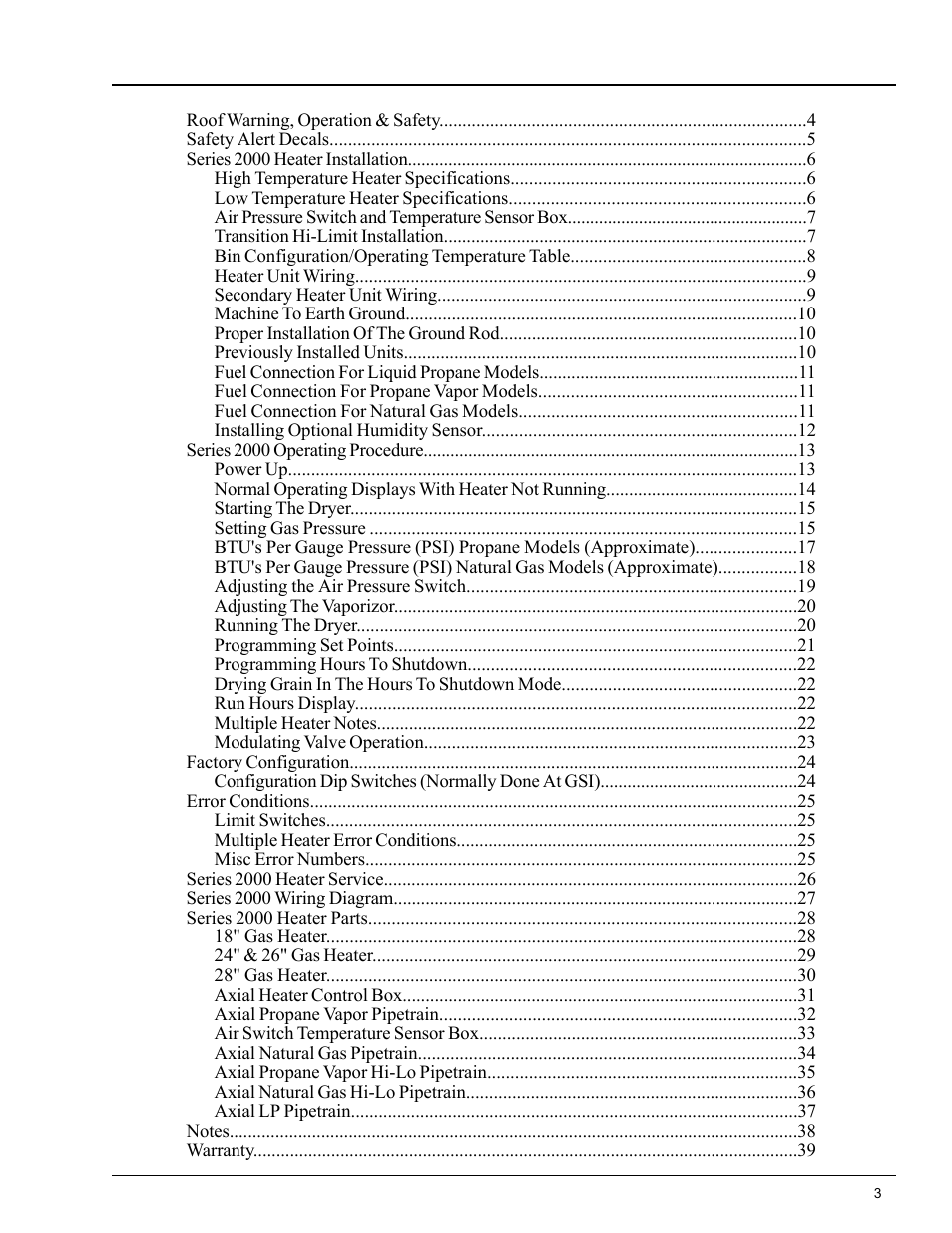 Grain Systems PNEG-553 User Manual | Page 3 / 40