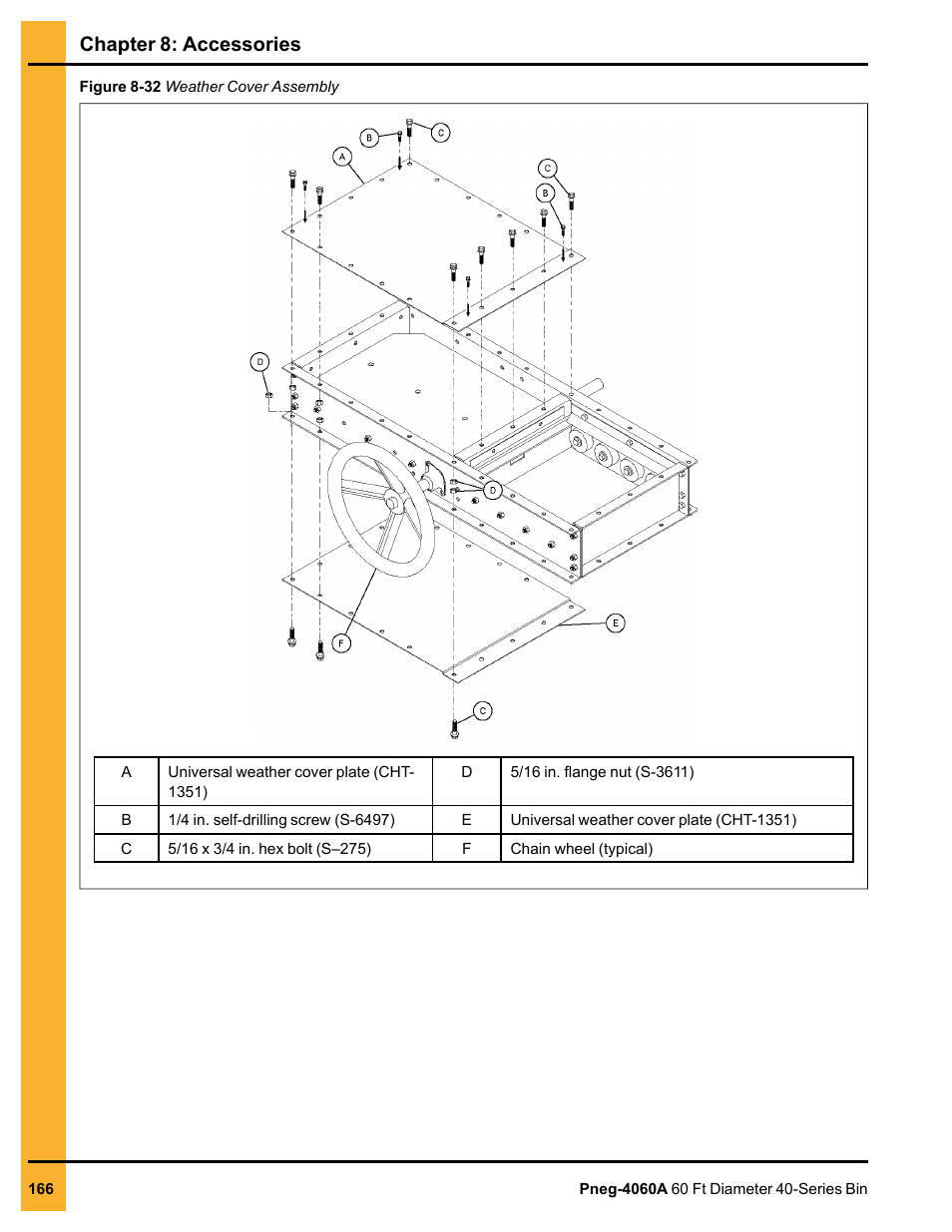 Chapter 8: accessories | Grain Systems Tanks PNEG-4060A User Manual | Page 166 / 168