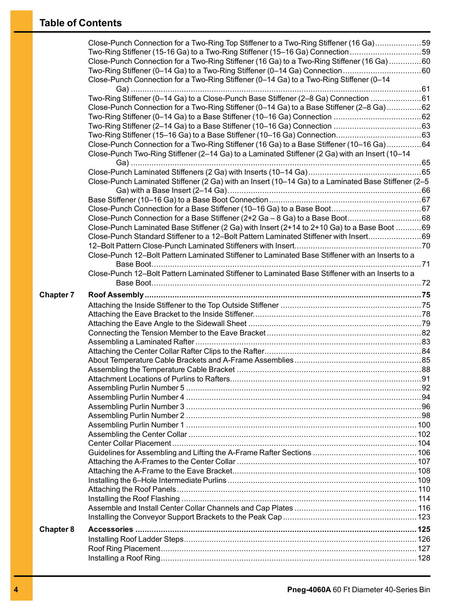 Grain Systems Tanks PNEG-4060A User Manual | Page 4 / 168