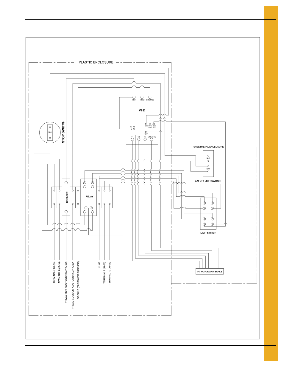 Wiring and schematic diagrams, Chapter 5 wiring and schematic diagrams, Actuator wiring diagram | Grain Systems PNEG-1894 User Manual | Page 19 / 22
