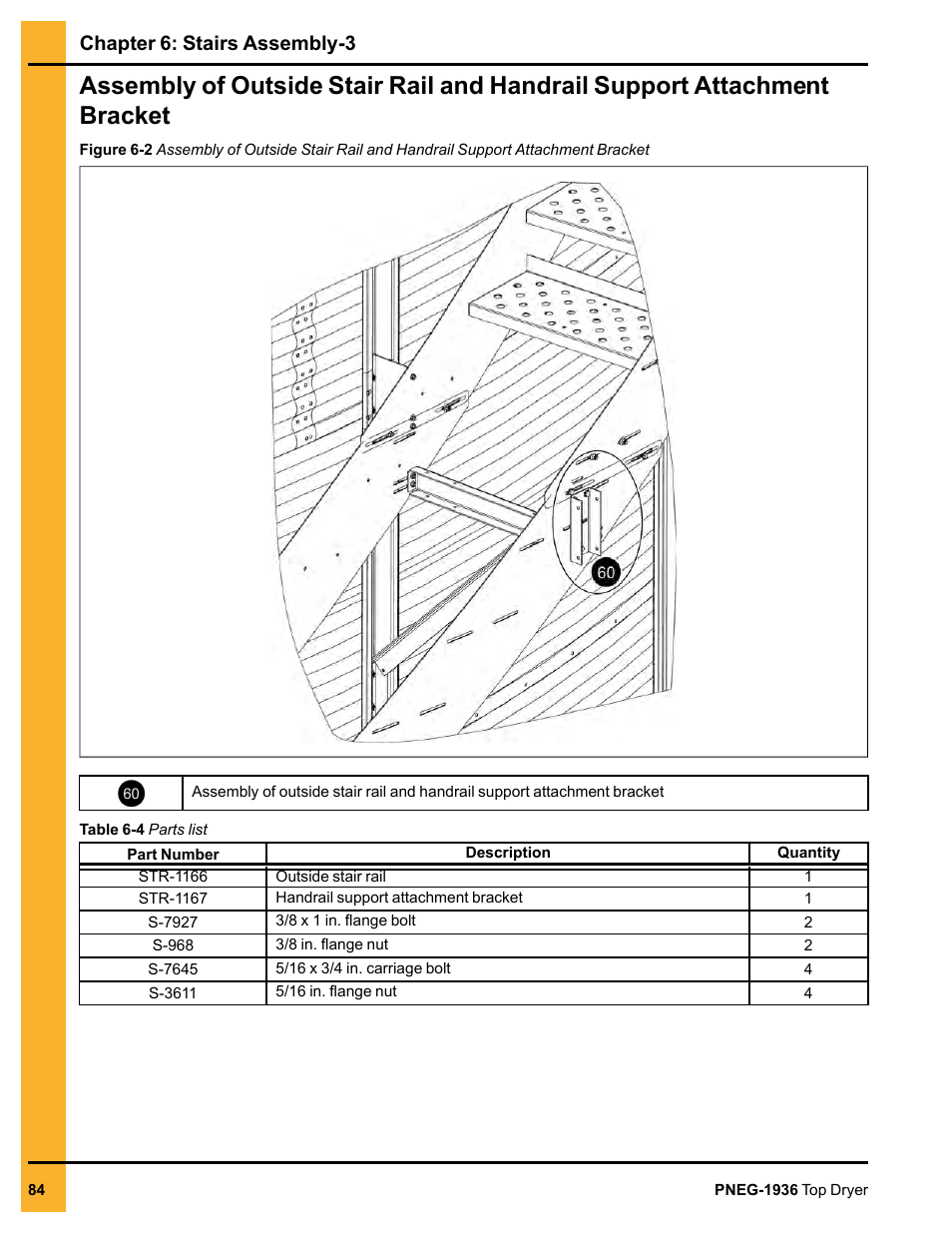 Chapter 6: stairs assembly-3 | Grain Systems PNEG-1936 User Manual | Page 84 / 92
