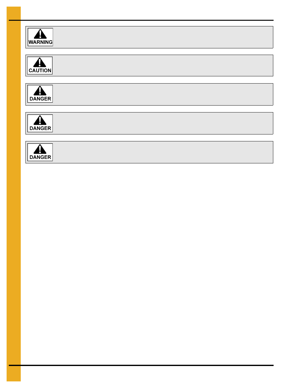 General information, Chapter 2 general information | Grain Systems Unload Augers PNEG-1716 User Manual | Page 8 / 16