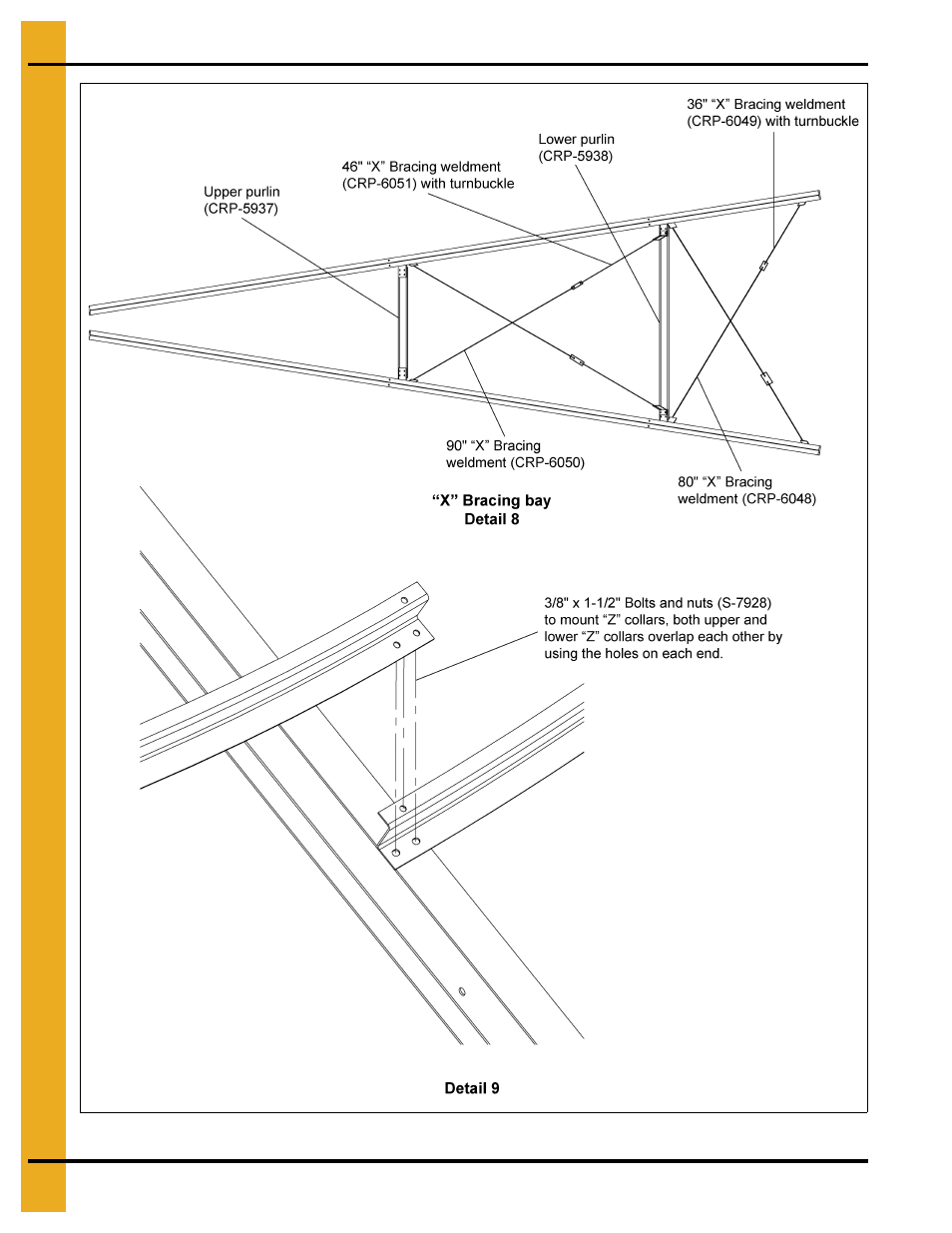 60' high snow roof instructions | Grain Systems Bin Accessories PNEG-1844 User Manual | Page 16 / 26