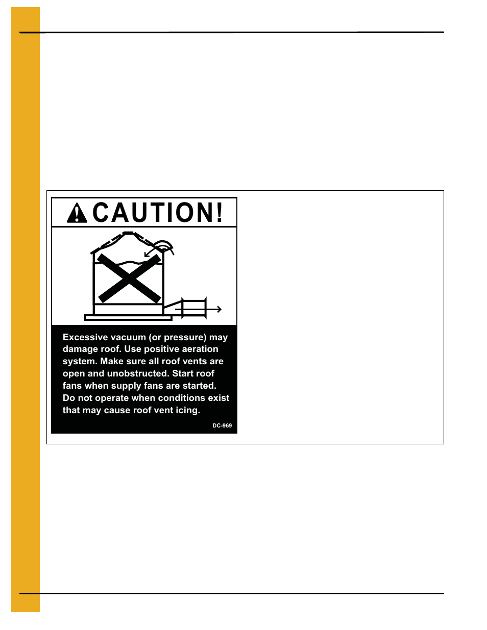Safety decals, Chapter 2 safety decals, Caution | Grain Systems PNEG-581 User Manual | Page 8 / 38