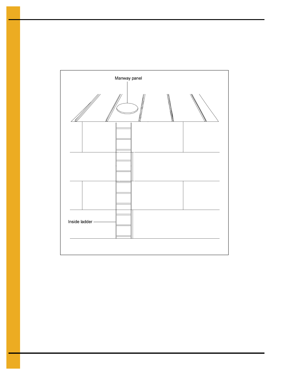 Inside ladder placement | Grain Systems Tanks PNEG-2135 User Manual | Page 78 / 92