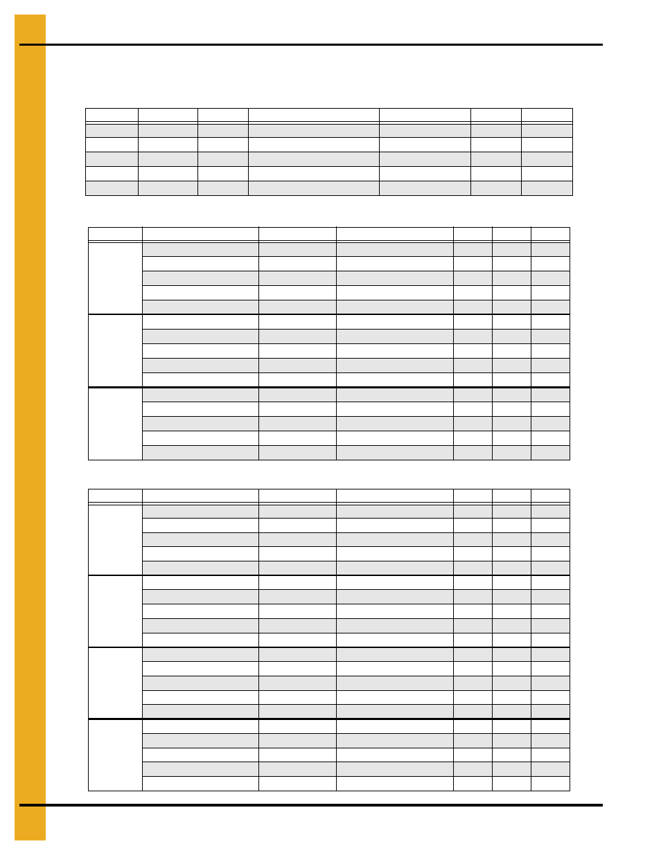 Chain loop drive components, Parts list | Grain Systems Bucket Elevtors, Conveyors, Series II Sweeps PNEG-1128 User Manual | Page 52 / 110