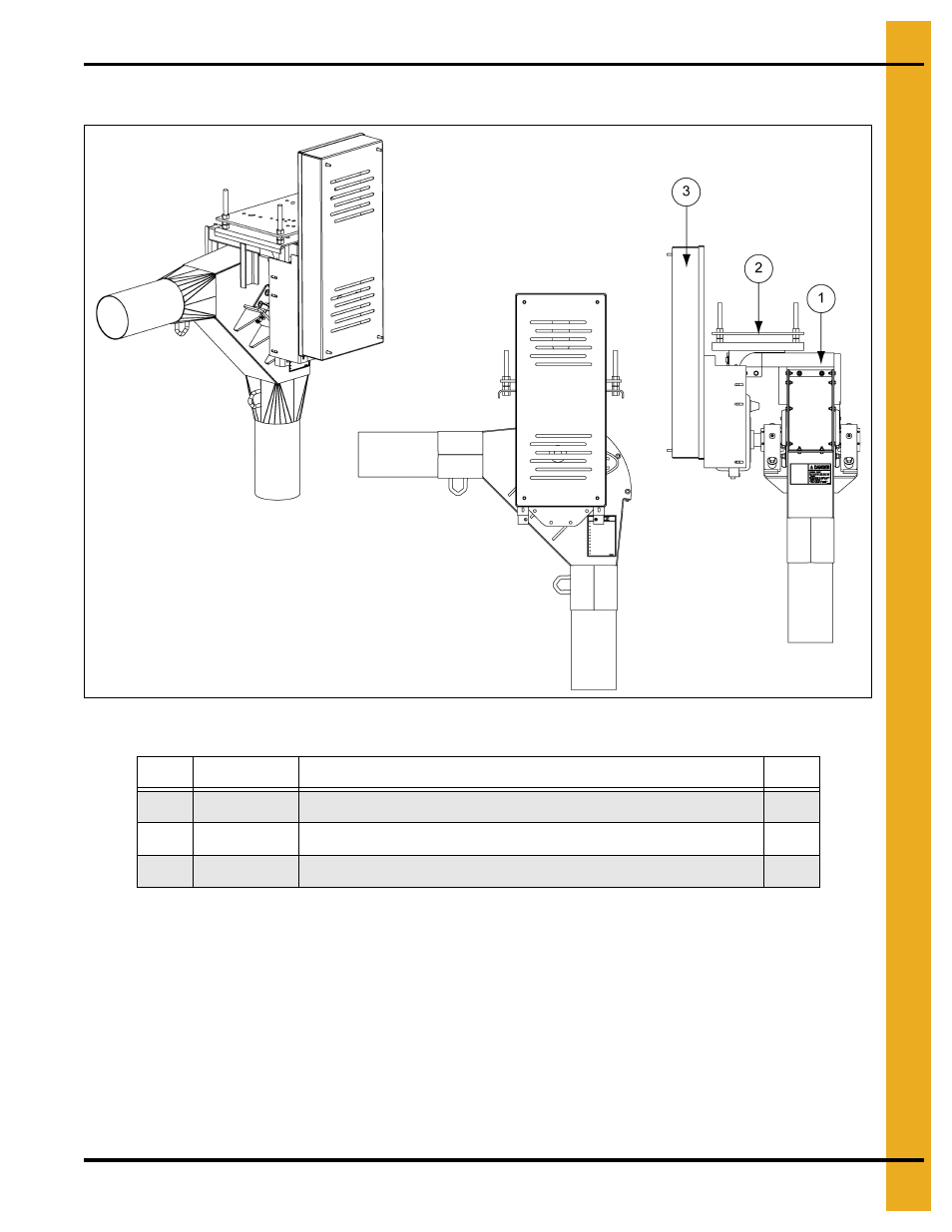 8" (15 hp) drive components (8081365), Parts list | Grain Systems Bucket Elevtors, Conveyors, Series II Sweeps PNEG-1128 User Manual | Page 55 / 110