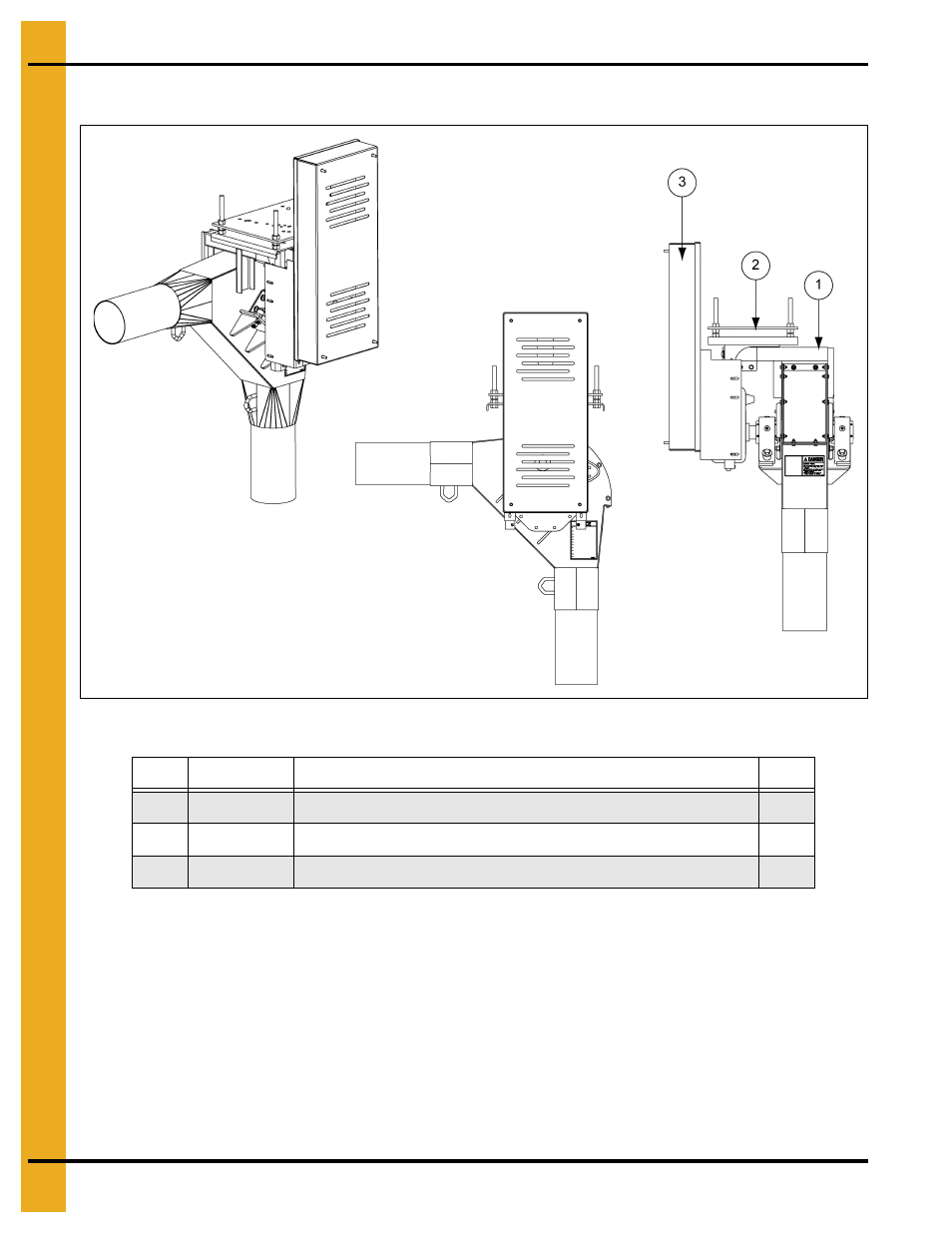 8" (20 hp) drive components (8081363), Parts list | Grain Systems Bucket Elevtors, Conveyors, Series II Sweeps PNEG-1128 User Manual | Page 56 / 110