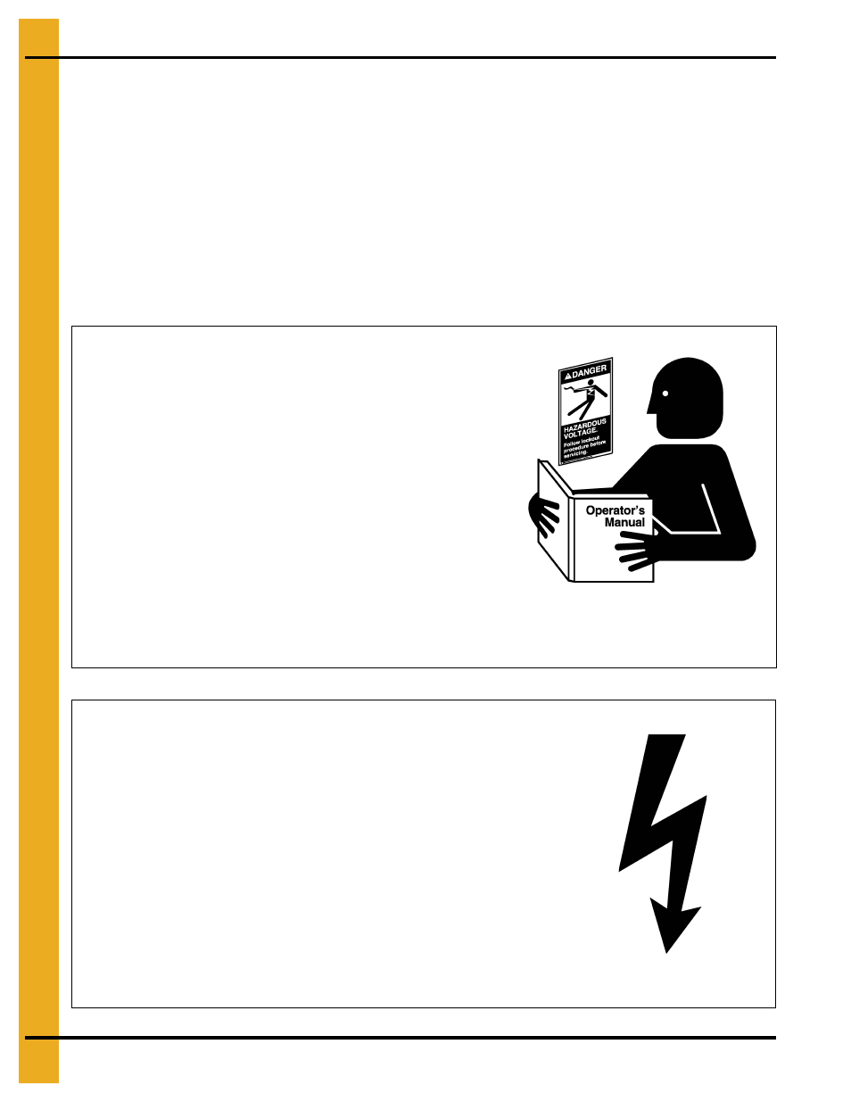 Safety instructions | Grain Systems Bucket Elevtors, Conveyors, Series II Sweeps PNEG-1128 User Manual | Page 6 / 110