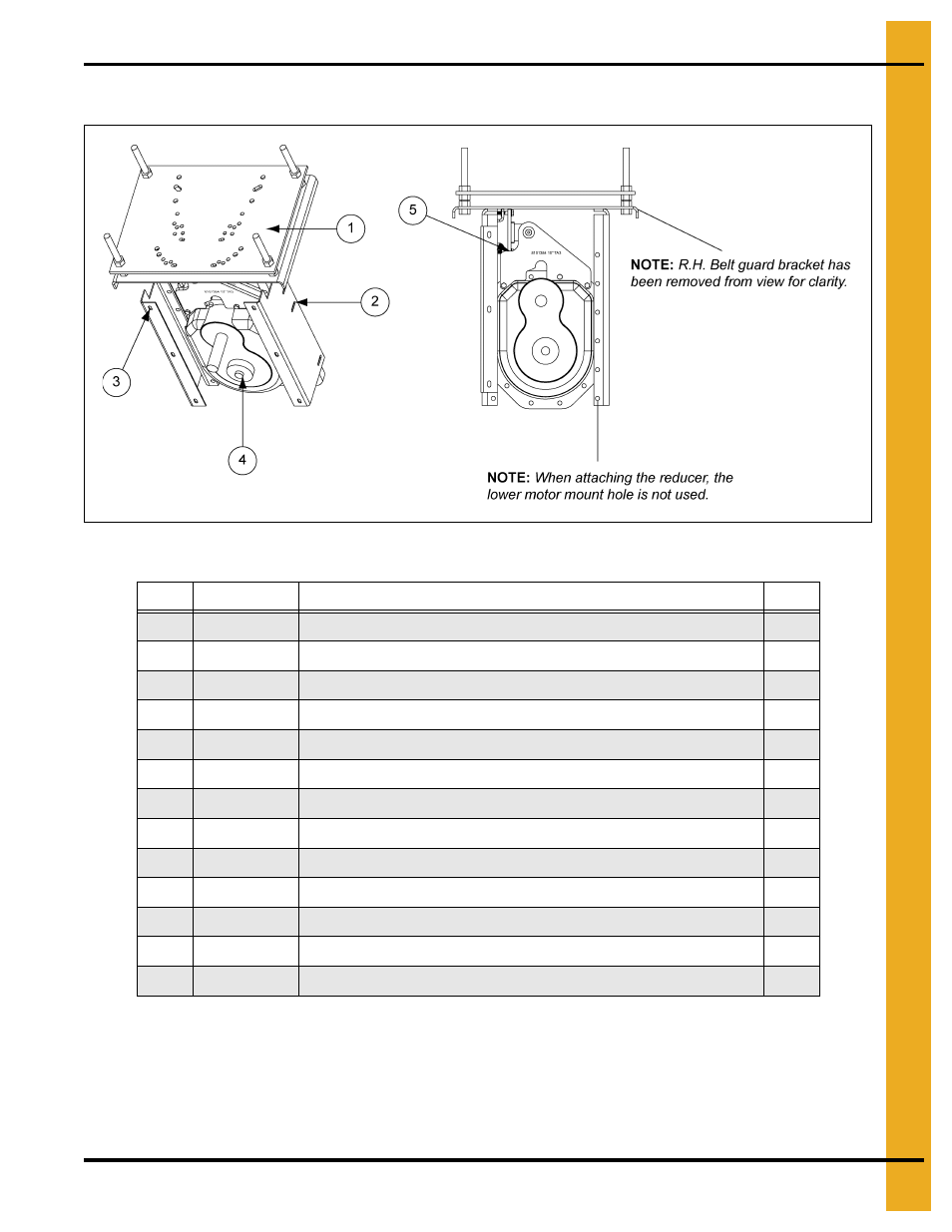 8" (15 hp) drive components (8081271), Parts list | Grain Systems Bucket Elevtors, Conveyors, Series II Sweeps PNEG-1128 User Manual | Page 67 / 110