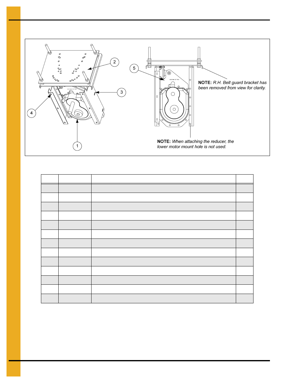 8" (20 hp) drive components (8081285), Parts list | Grain Systems Bucket Elevtors, Conveyors, Series II Sweeps PNEG-1128 User Manual | Page 68 / 110