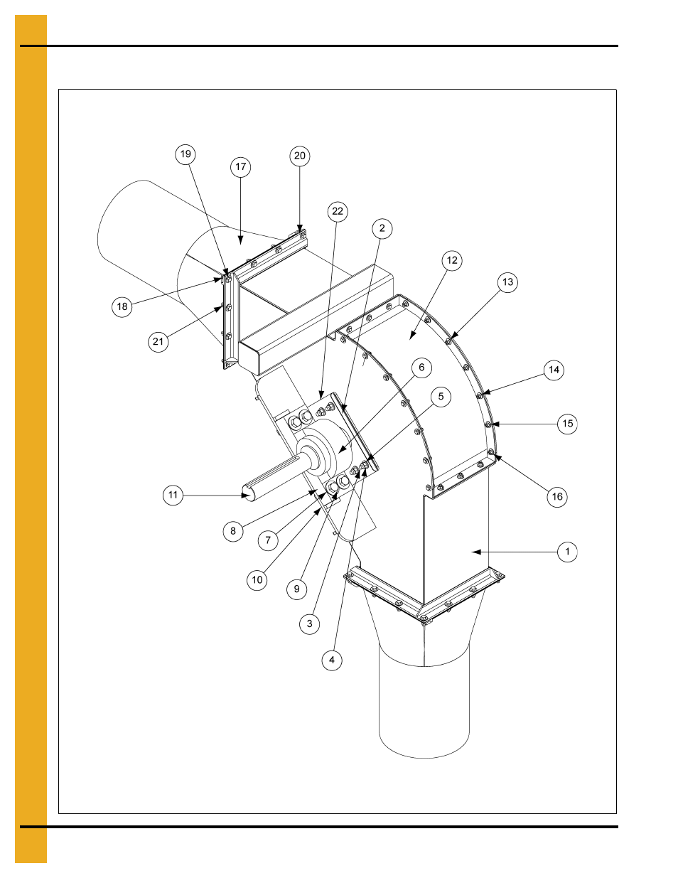 12" 10 gauge (30 hp) drive components (8120175) | Grain Systems Bucket Elevtors, Conveyors, Series II Sweeps PNEG-1128 User Manual | Page 82 / 110