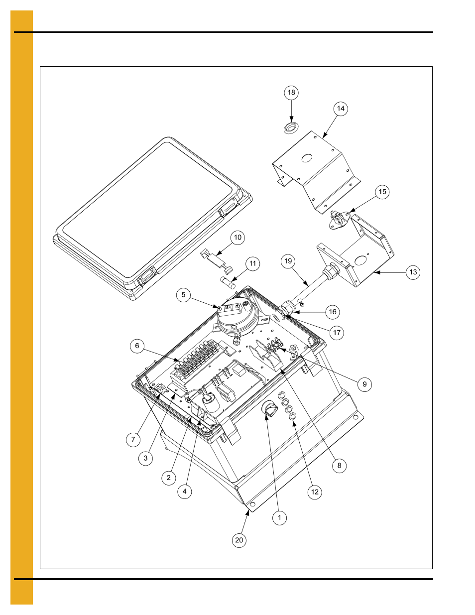 Csa heater control box assembly (hf-8184) | Grain Systems PNEG-1776 User Manual | Page 32 / 50