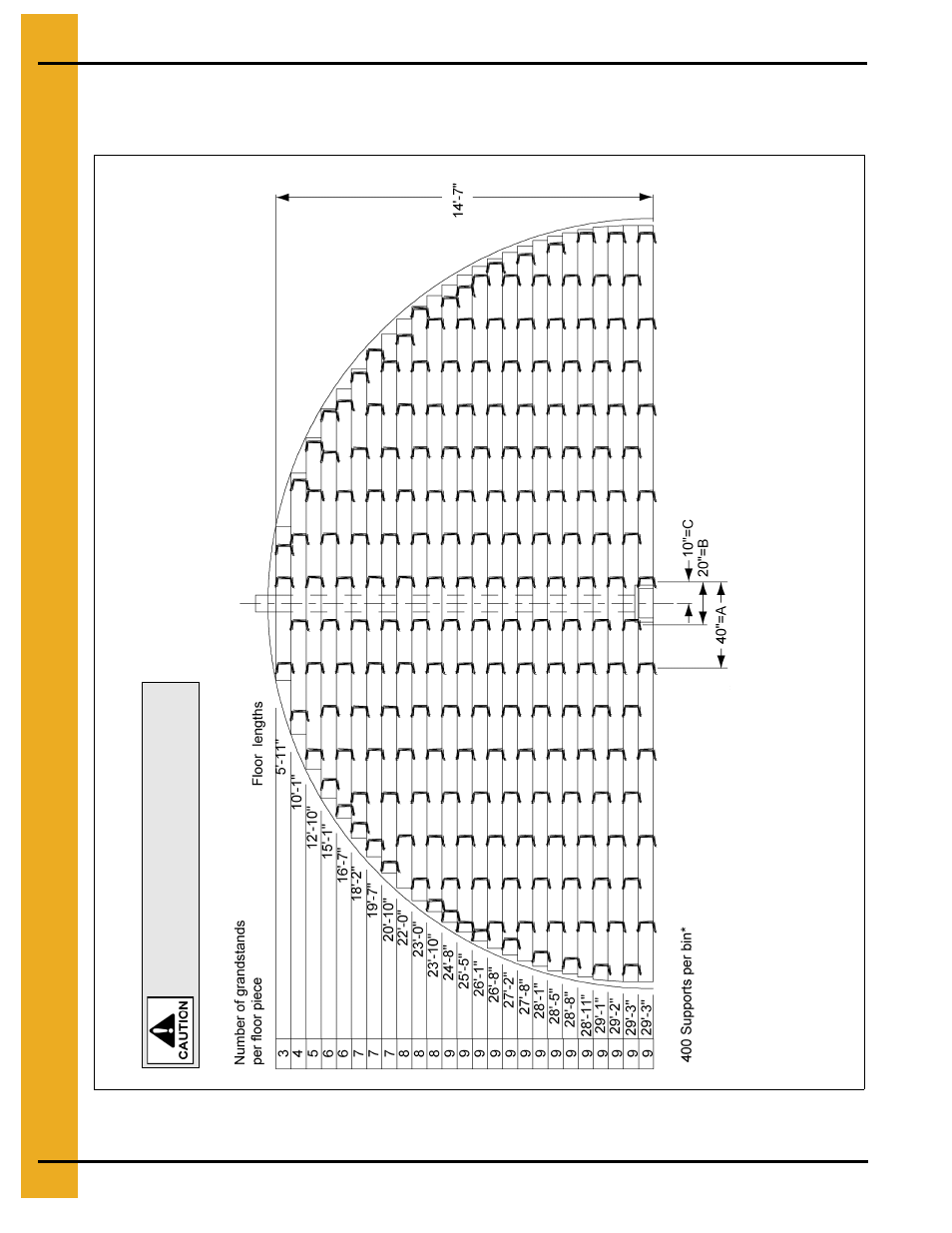 30' cor-lok/cut-lok and 20 gauge grandstand layout, 66