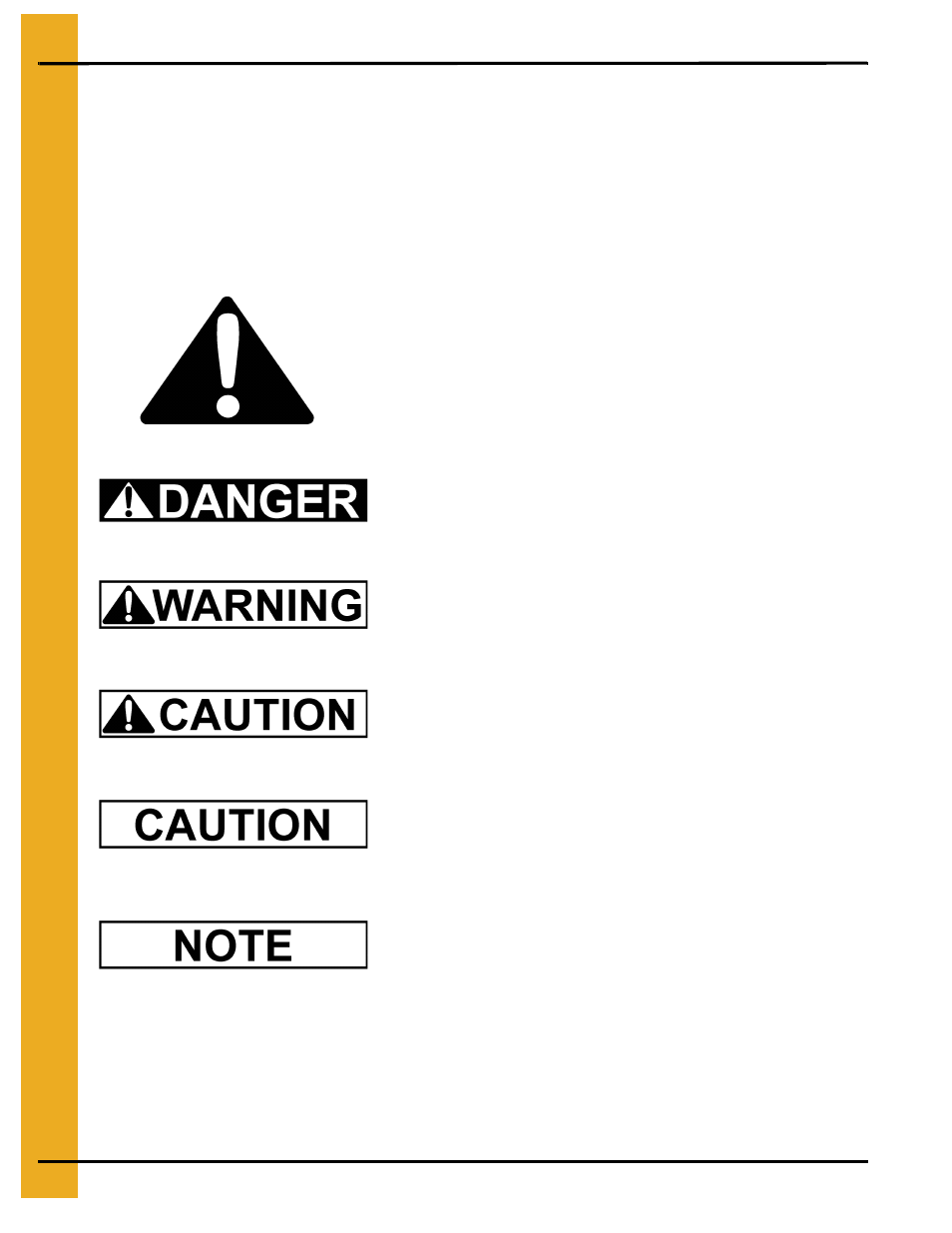 Safety, Chapter 1 safety, Safety guidelines | Grain Systems Bin Flooring PNEG-218 User Manual | Page 4 / 34