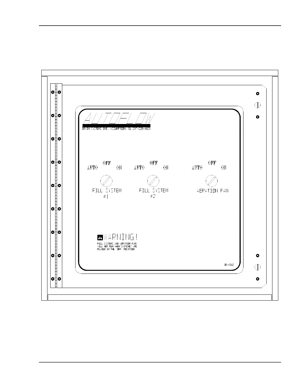 Fill system control box | Grain Systems PNEG-696 User Manual | Page 17 / 34