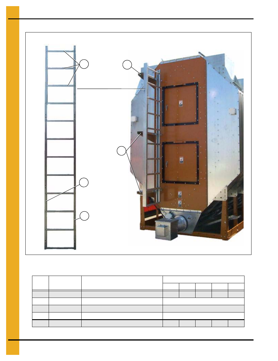 Rear ladder assembly, Bottom module | Grain Systems PNEG-1471 User Manual | Page 20 / 86