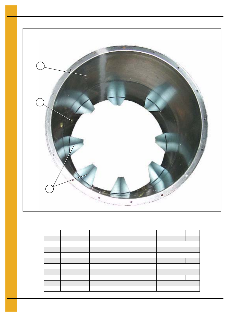 Air mixer assemblies, Fan/heaters, Air mixer assemblies parts list | Grain Systems PNEG-1471 User Manual | Page 44 / 86