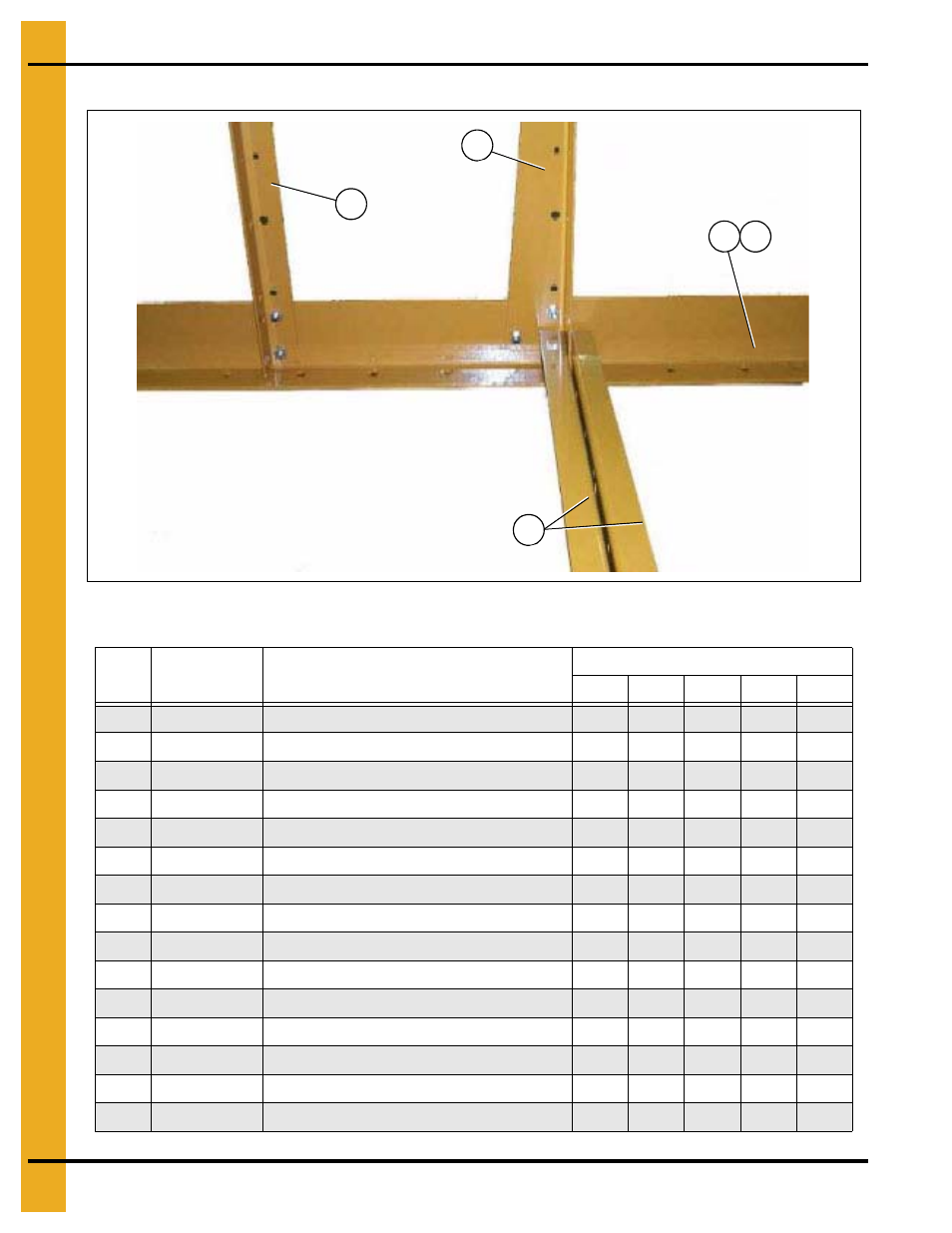 Frame assembly (continued), Bottom module | Grain Systems PNEG-1471 User Manual | Page 6 / 86