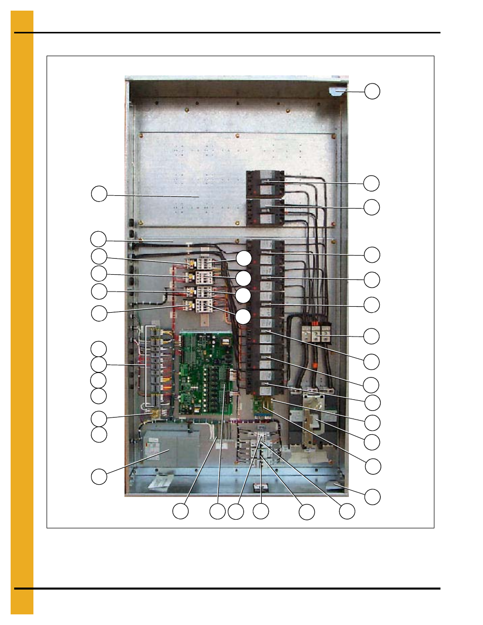 Upper control box panel, Control boxes | Grain Systems PNEG-1471 User Manual | Page 78 / 86