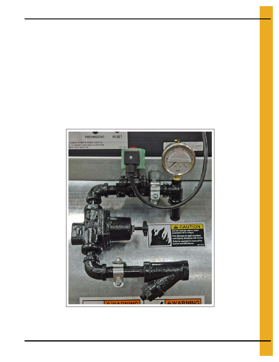 Operating instructions, Chapter 7 operating instructions, Heater operation | Grain Systems PNEG-297 User Manual | Page 15 / 32