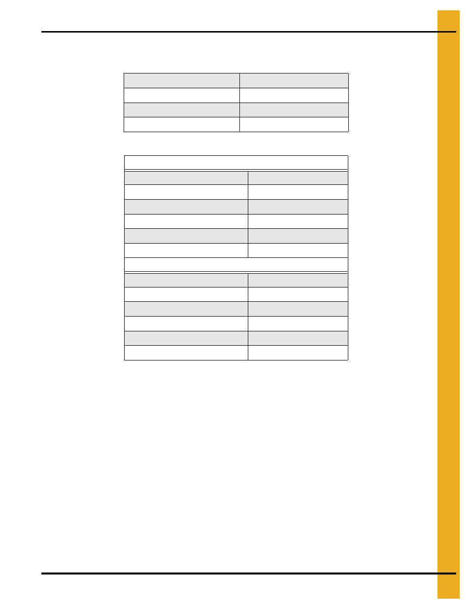 Specifications, Chapter 4 specifications, Heater specifications | Grain Systems PNEG-297 User Manual | Page 9 / 32