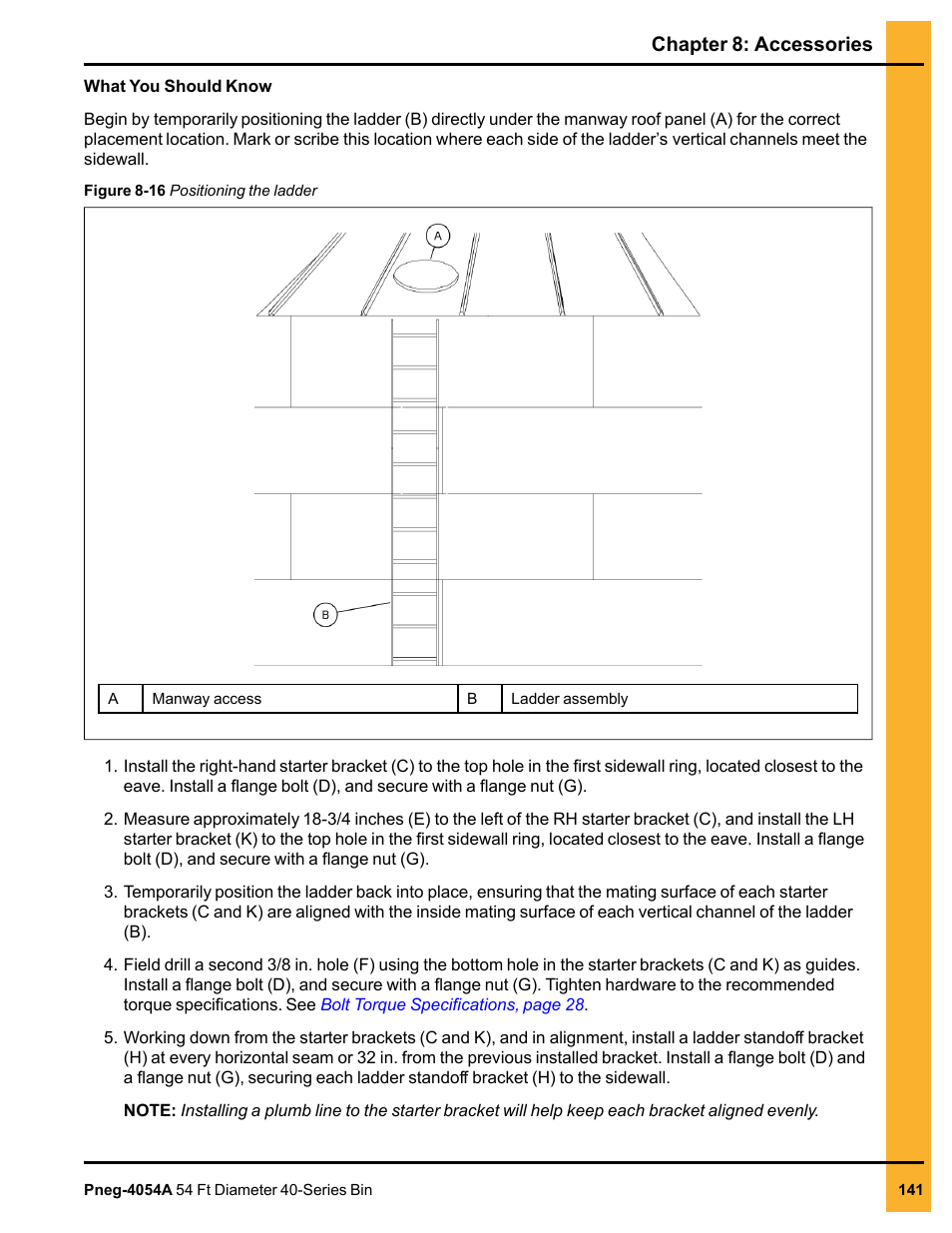 Chapter 8: accessories | Grain Systems Tanks PNEG-4054A User Manual | Page 141 / 164