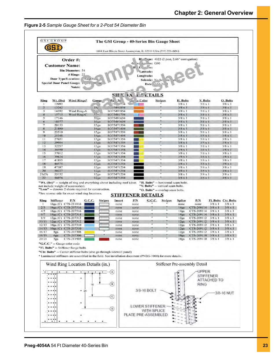 Chapter 2: general overview | Grain Systems Tanks PNEG-4054A User Manual | Page 23 / 164