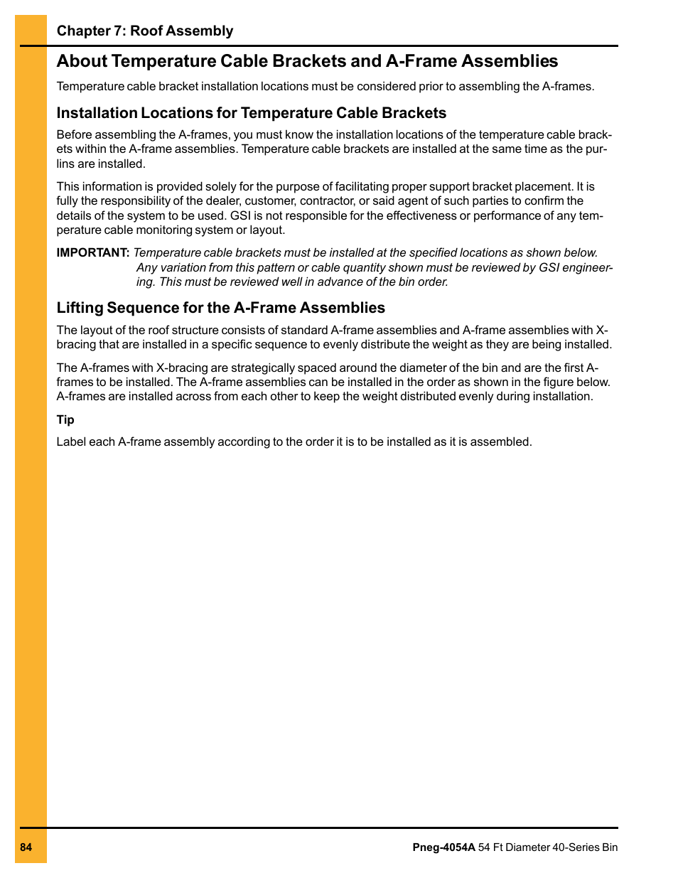 Grain Systems Tanks PNEG-4054A User Manual | Page 84 / 164