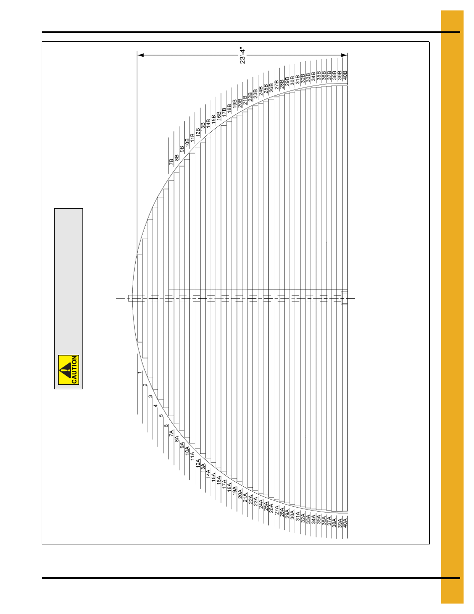 48' cor-lok/cut-lok plank order, Chapter 7 48' cor-lok/cut-lok plank order, E bin | Figure 7a on | Grain Systems Bin Flooring PNEG-222 User Manual | Page 17 / 42