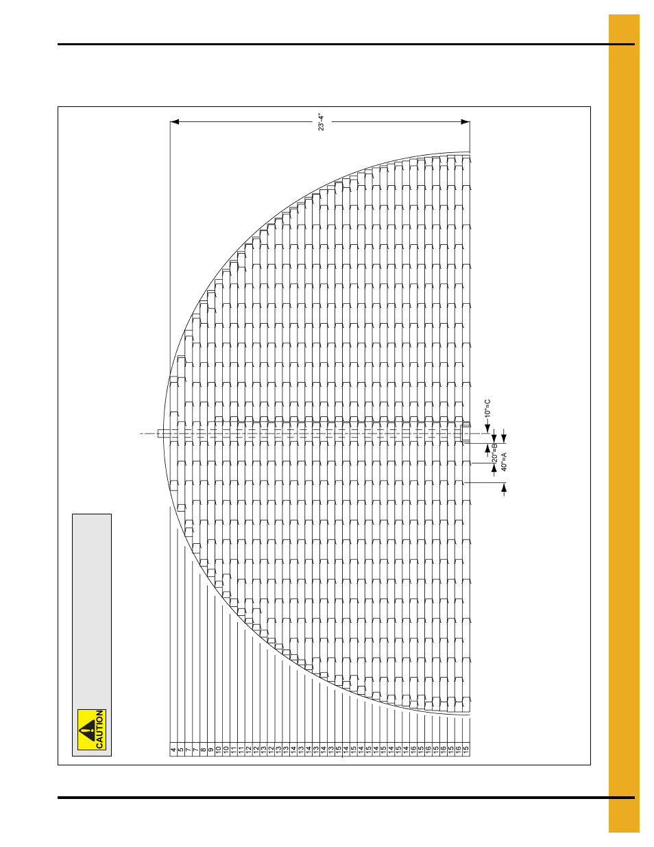 48' grandstand layouts, 33' maximum wall height | Grain Systems Bin Flooring PNEG-222 User Manual | Page 25 / 42