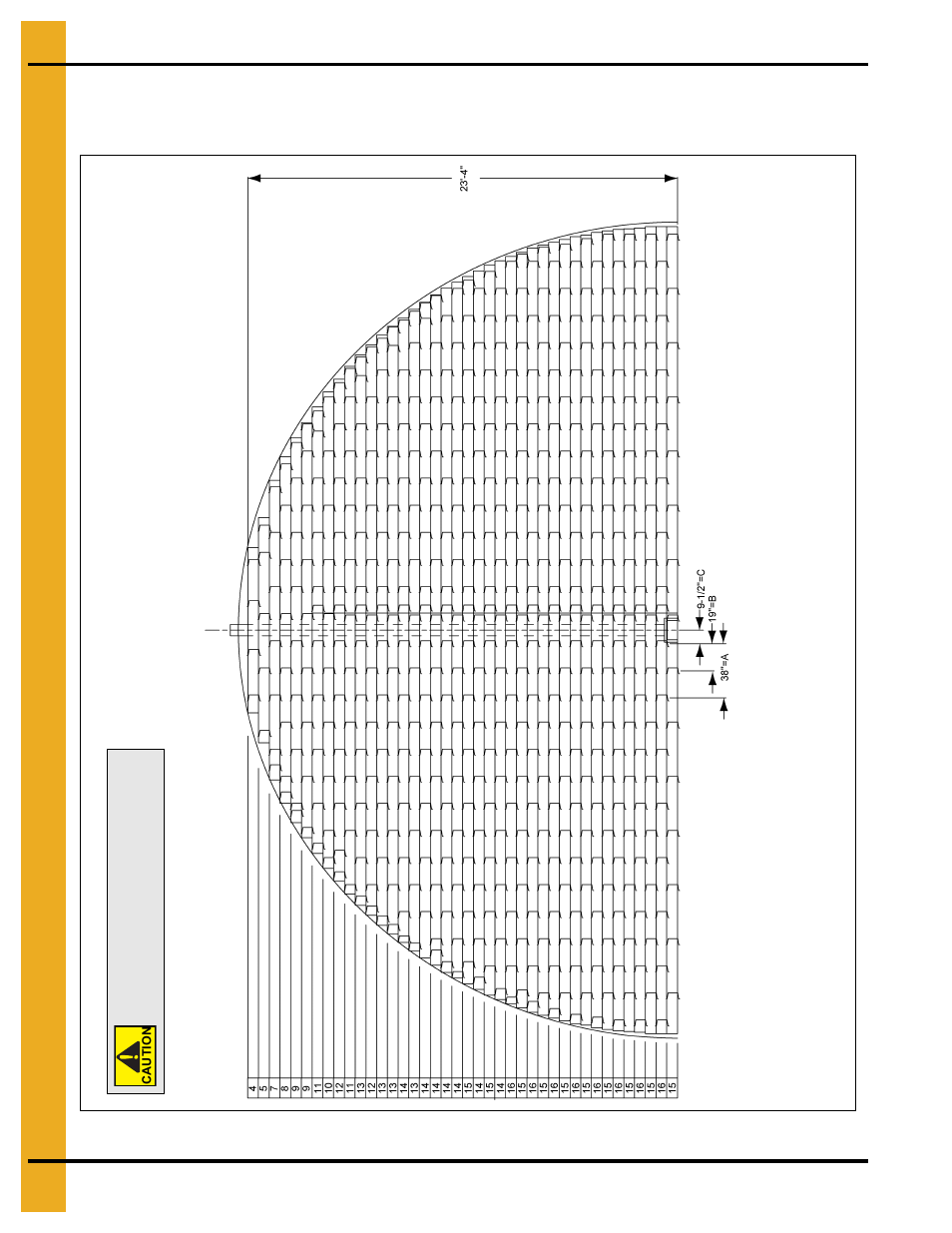 48' grandstand layouts, 33' maximum wall height | Grain Systems Bin Flooring PNEG-222 User Manual | Page 26 / 42