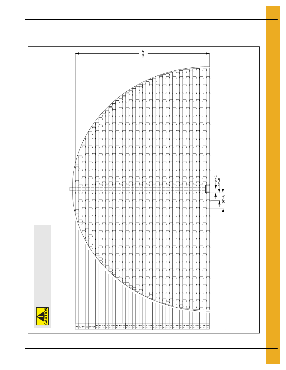 48' grandstand layouts, 33' maximum wall height | Grain Systems Bin Flooring PNEG-222 User Manual | Page 27 / 42