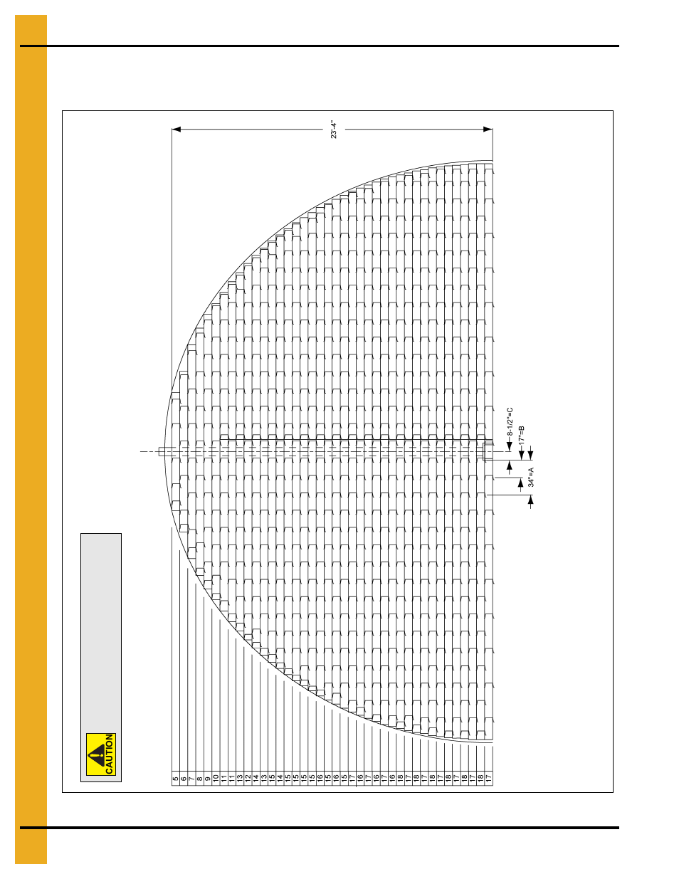 48' grandstand layouts, 33' maximum wall height | Grain Systems Bin Flooring PNEG-222 User Manual | Page 28 / 42