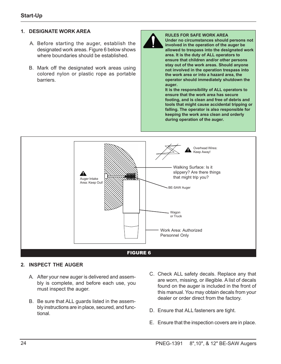 Grain Systems Bucket Elevtors, Conveyors, Series II Sweeps PNEG-1391 User Manual | Page 24 / 56