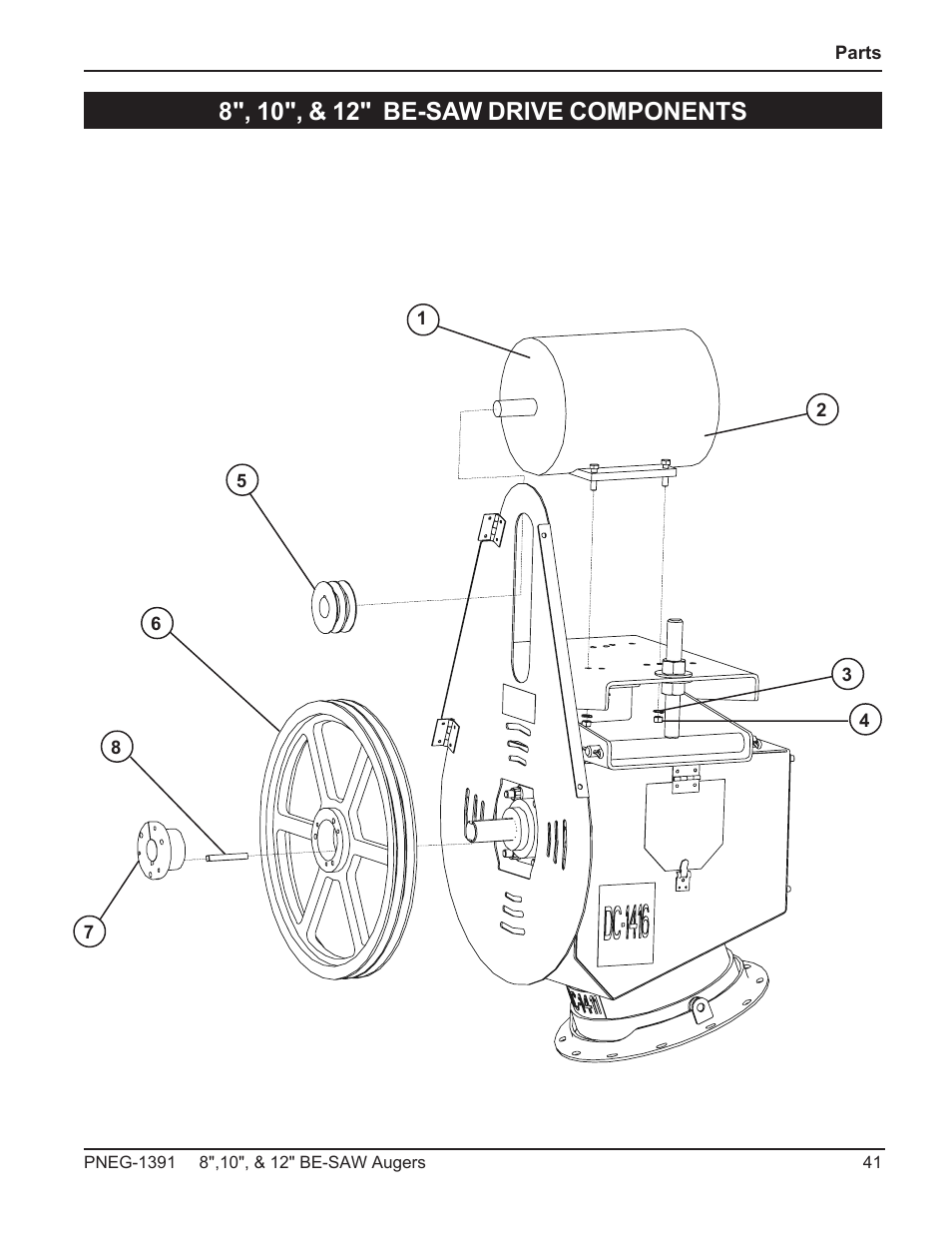 Grain Systems Bucket Elevtors, Conveyors, Series II Sweeps PNEG-1391 User Manual | Page 41 / 56