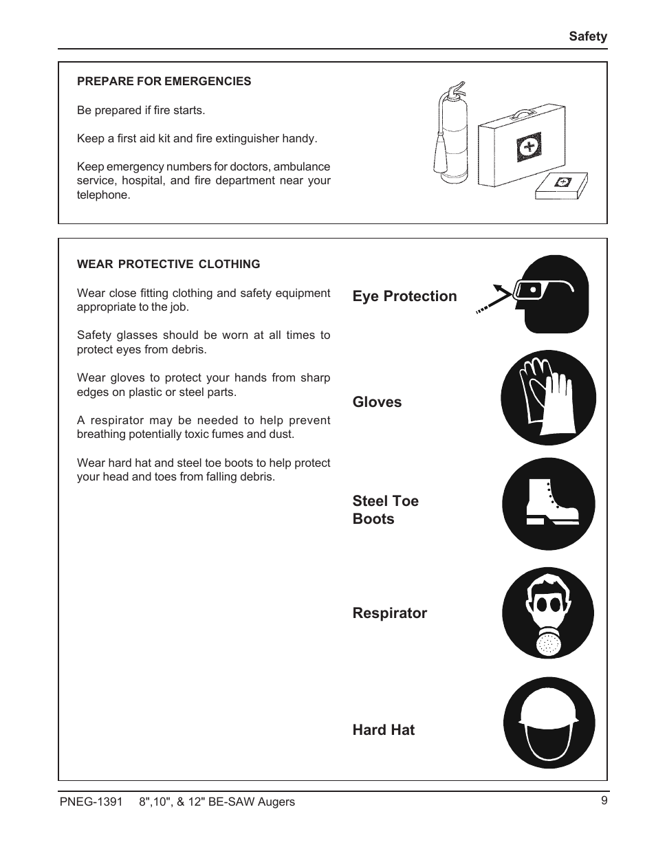 Grain Systems Bucket Elevtors, Conveyors, Series II Sweeps PNEG-1391 User Manual | Page 9 / 56