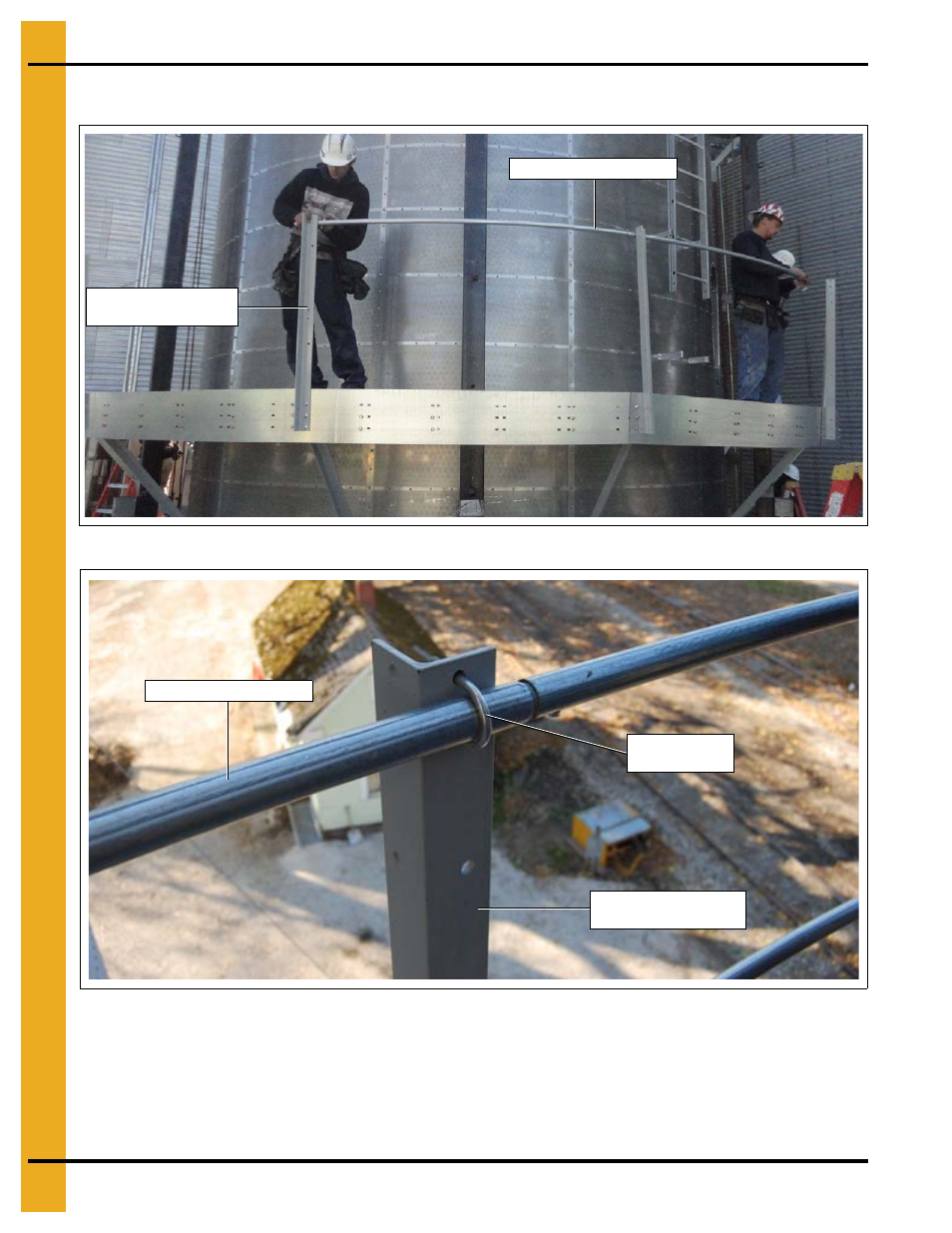 24' outside catwalk installation instructions | Grain Systems PNEG-1875 User Manual | Page 22 / 78